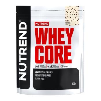 Práškový koncentrát Nutrend Whey Core 900g  čokoláda+kakao