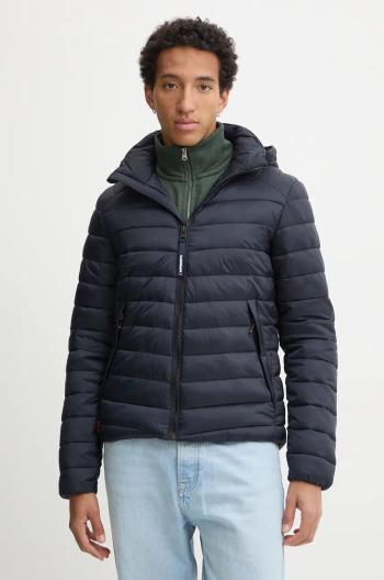 Bunda Superdry pánská, tmavomodrá barva, přechodná, M5011906A-98T