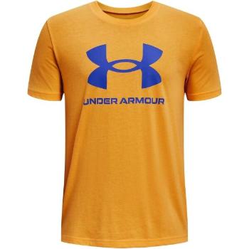 Under Armour SPORTSTYLE LOGO Chlapecké triko, oranžová, velikost