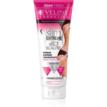 Eveline Cosmetics Slim Extreme 4D Scalpel superkoncentrované noční sérum s hřejivým účinkem 250 ml