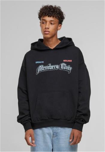 Mr. Tee Only Members Oversize Hoody black - XS