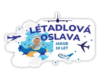 Personal Personalizovaná podložka pod talíř - Letadlová oslava