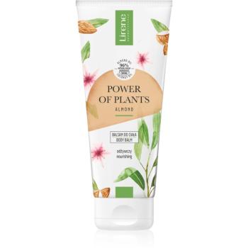 Lirene Power of Plants Almond vysoce výživný tělový balzám pro regeneraci pokožky 200 ml