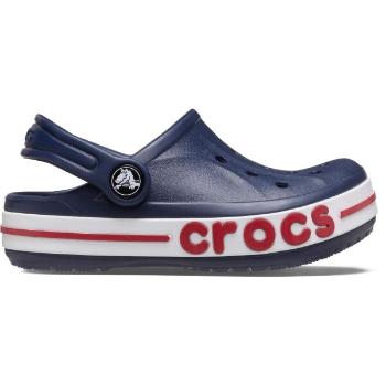 Crocs BAYABAND CLOG T Dětské pantofle, tmavě modrá, velikost 20/21