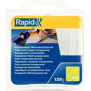 Lepidlo tavné univerzální, O 12 mm, 125 g, transparentní, blistr, RAPID (463107946)