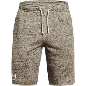 Under Armour RIVAL TERRY SHORT Férfi rövidnadrág, bézs, méret S