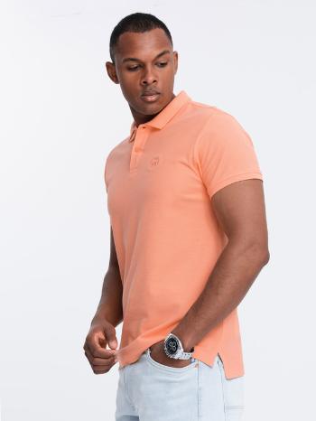 Ombre Clothing Polo Triko Oranžová