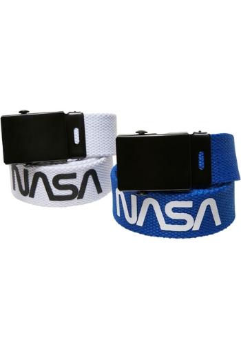 Mr. Tee NASA Belt Kids 2-Pack white/blue - UNI