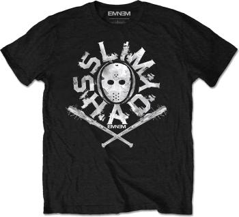 Eminem Tričko Shady Mask Unisex Black L