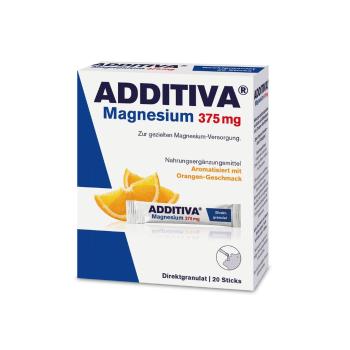 Additiva Magnesium Direct 375 mg pomeranč 20 sáčků