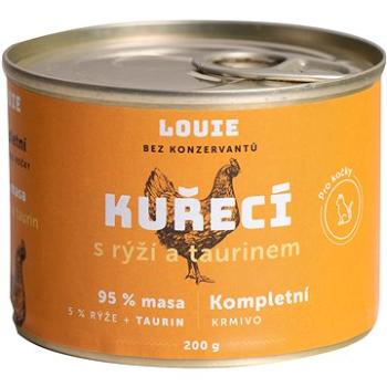 LOUIE kuřecí s rýží a taurinem 200 g (8595174345641)