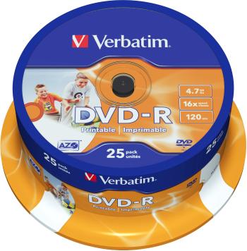 Média Verbatim DVD-R írható DVD lemez