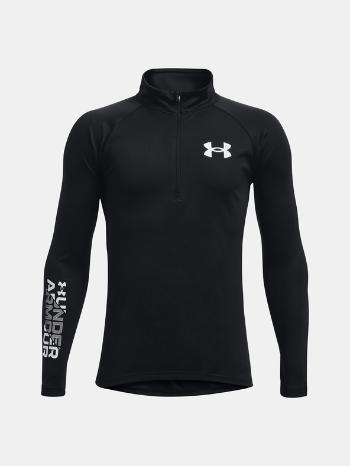 Under Armour UA Tech BL 1/2 Zip Mikina dětská Černá