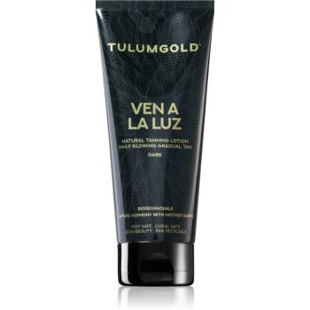 Tannymaxx Tulumgold Ven A La Luz Natural Tanning Lotion Dark opalovací krém do solária 200 ml