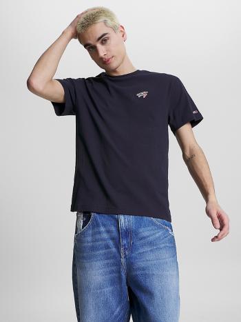 Tommy Jeans pánské tmavě modré triko SIGNATURE - L (DW5)