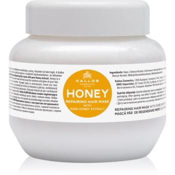 Kallos KJMN Professional Honey intenzivní hydratační maska pro suché a poškozené vlasy 275 ml