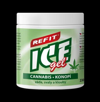 Refit Ice Masážní gel s konopím 230 ml