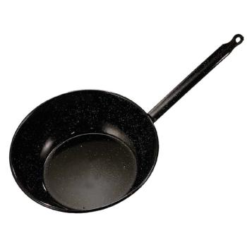 STALGAST  LA IDEAL - Panvica hlboká zo smaltovanej uhlíkovej ocele s rukoväťou - liter: 5,3 - Ø 32 cm