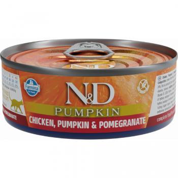 Konzerva N&D Cat Pumpkin Chicken&Pomegranate 70g