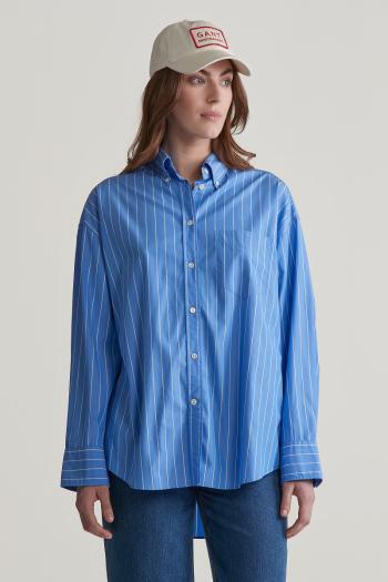 KOŠILE GANT OS STRIPED POPLIN BD SHIRT CLEAR SKY