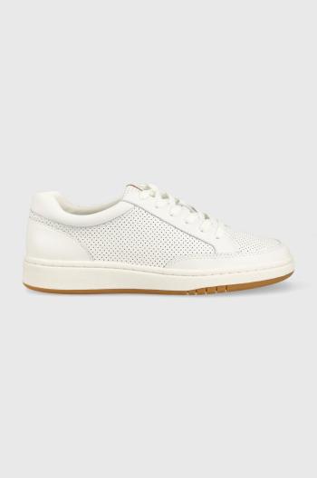 Kožené sneakers boty Lauren Ralph Lauren Hailey bílá barva, 802904467001