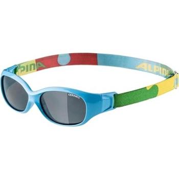 Alpina Sports Flexxy Kids cyan-puzzle gloss (4003692286178)