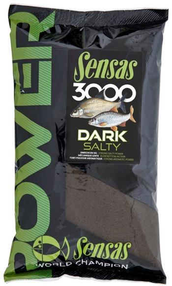 Sensas Krmítková směs 3000 Power Dark Salty 1kg