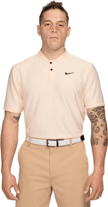 Nike Dri-Fit Tour Texture Mens Guava Ice/Black XL Polo košile