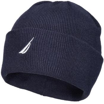 NAUTICA GERRO BEANIE Pánská zimní čepice, tmavě modrá, velikost