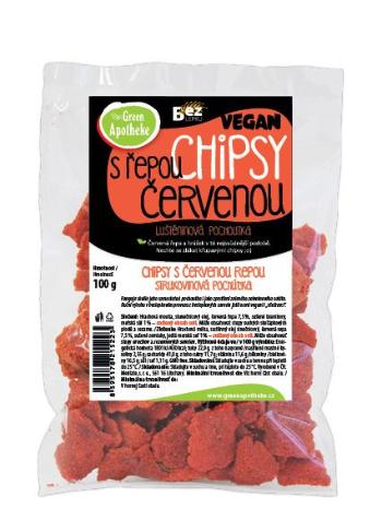 Green Apotheke Chipsy s červenou řepou 100 g