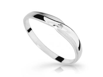 Cutie Jewellery Zlatý zásnubní prsten se zirkonem Z6875–2006-10-X-2 55 mm