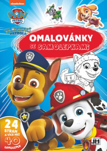 Omalovánky se samolepkami - Tlapková patrola