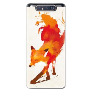 Odolné silikonové pouzdro iSaprio - Fast Fox - Samsung Galaxy A80