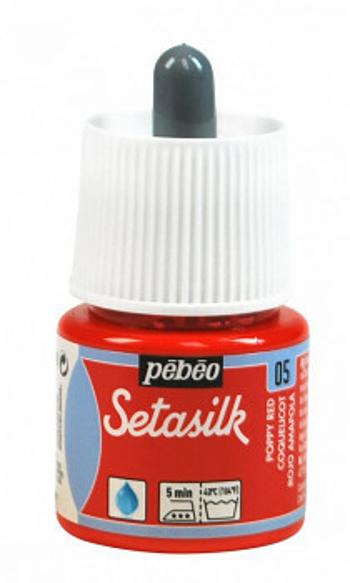 Barva na hedvábí Setasilk 45ml – 05 makově červená