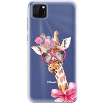 iSaprio Lady Giraffe pro Huawei Y5p (ladgir-TPU3_Y5p)