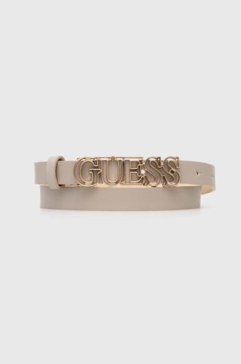 Pásek Guess SESTRI dámský, šedá barva, BW9091 P4220