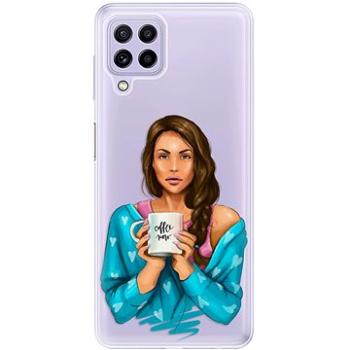 iSaprio Coffe Now - Brunette pro Samsung Galaxy A22 (cofnobru-TPU3-GalA22)