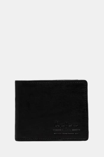 Kožená peněženka Pepe Jeans TATE WALLET černá barva, PM070387