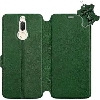 Flip pouzdro na mobil Huawei Mate 10 Lite - Zelené - kožené -   Green Leather (5903226525843)