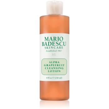 Mario Badescu Alpha Grapefruit Cleansing Lotion élénkítő tonik A.H.A.-val (Alpha Hydroxy Acids) 236 ml