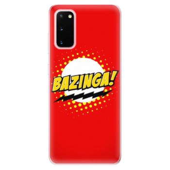 Odolné silikonové pouzdro iSaprio - Bazinga 01 - Samsung Galaxy S20