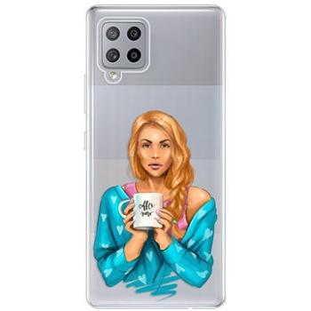 iSaprio Coffe Now - Redhead pro Samsung Galaxy A42 (cofnored-TPU3-A42)