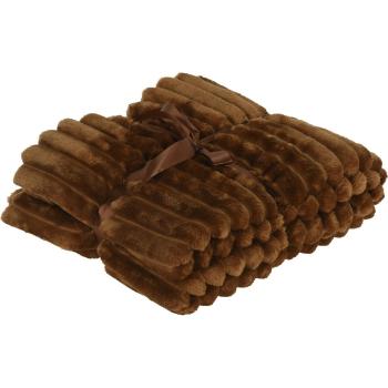 Pătură Jacquard Callie maro, 130 x 150 cm , maro