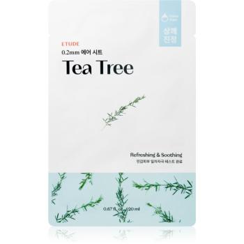 ETUDE 0.2 Therapy Air Mask Tea Tree zklidňující plátýnková maska s osvěžujícím účinkem 20 ml