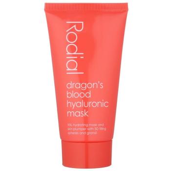 Rodial Dragon's Blood Hyaluronic Mask intenzivní vyplňující a hydratační gelová maska na obličej 50 ml