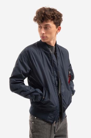 Bomber bunda Alpha Industries MA-1 TT 191103 07 tmavomodrá barva, přechodná