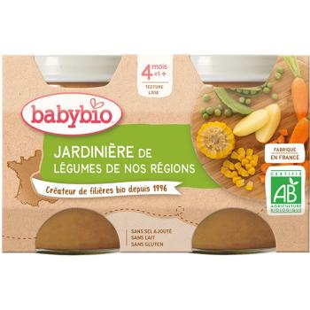 Babybio BIO zeleninová směs dětský příkrm 2x130 g