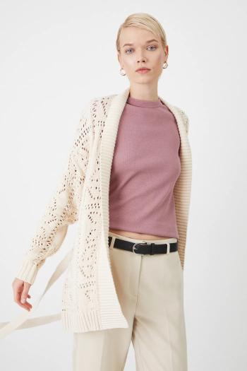 Kardigán Medicine dámsky, béžová farba, teplý