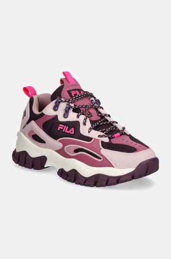 Sneakers boty Fila RAY TRACER béžová barva, FFW0267