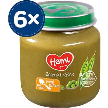 Hami První lžička Zelený hrášek 6× 125 g (8590340156915)